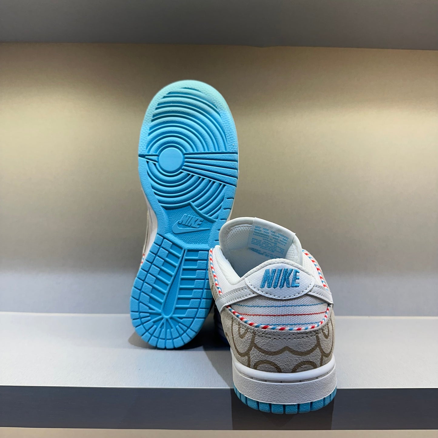 Nike Dunk Low Barber Shop Grey (Pronta Entrega)