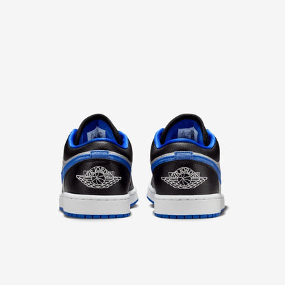 Air Jordan 1 Low Negro Blanco Game Royal Platino