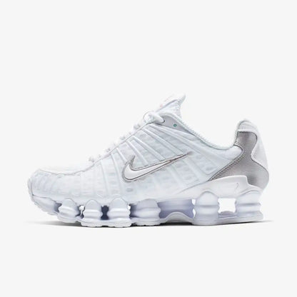 Nike Shox TL Blanco Plata Metalizado