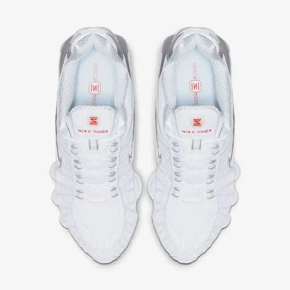 Nike Shox TL Blanco Plata Metalizado