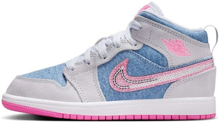 Jordan 1 Mid SE Denim Lentejuelas