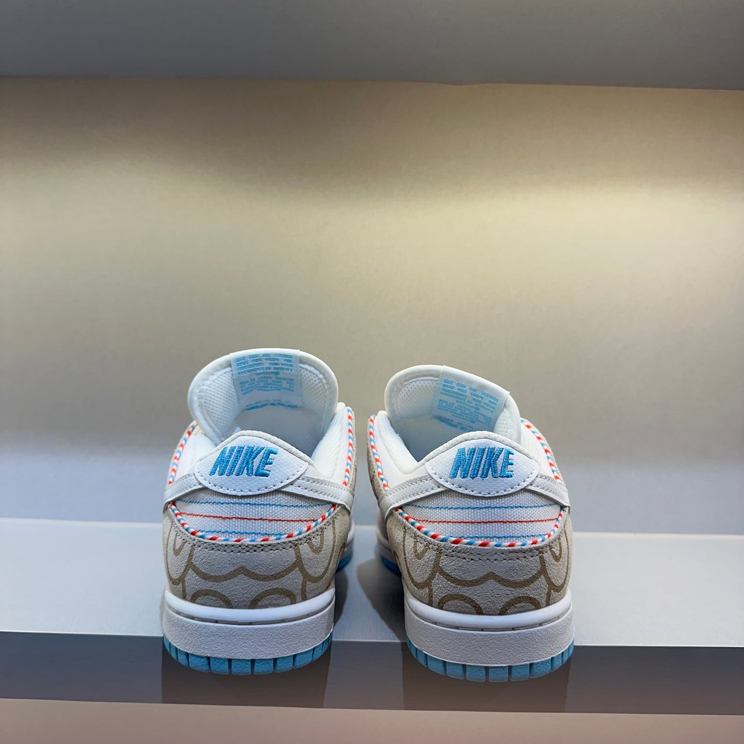 Nike Dunk Low Barber Shop Grey (Pronta Entrega)