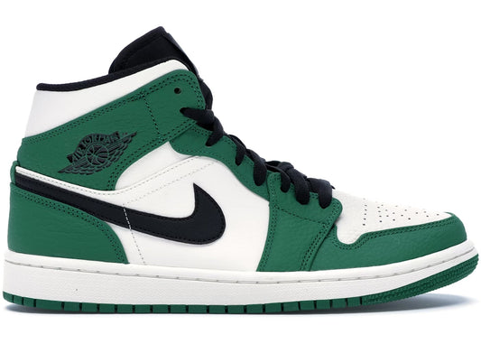 Jordan 1 Mid Verde Pino