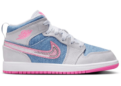 Jordan 1 Mid SE Denim Lentejuelas