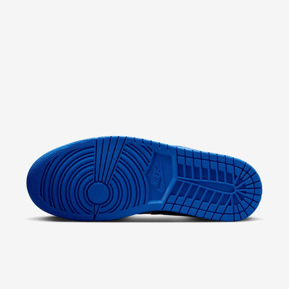 Air Jordan 1 Low Negro Blanco Game Royal Platino