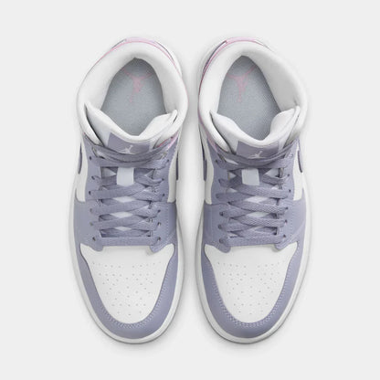 Jordan 1 Mid White Indigo Haze
